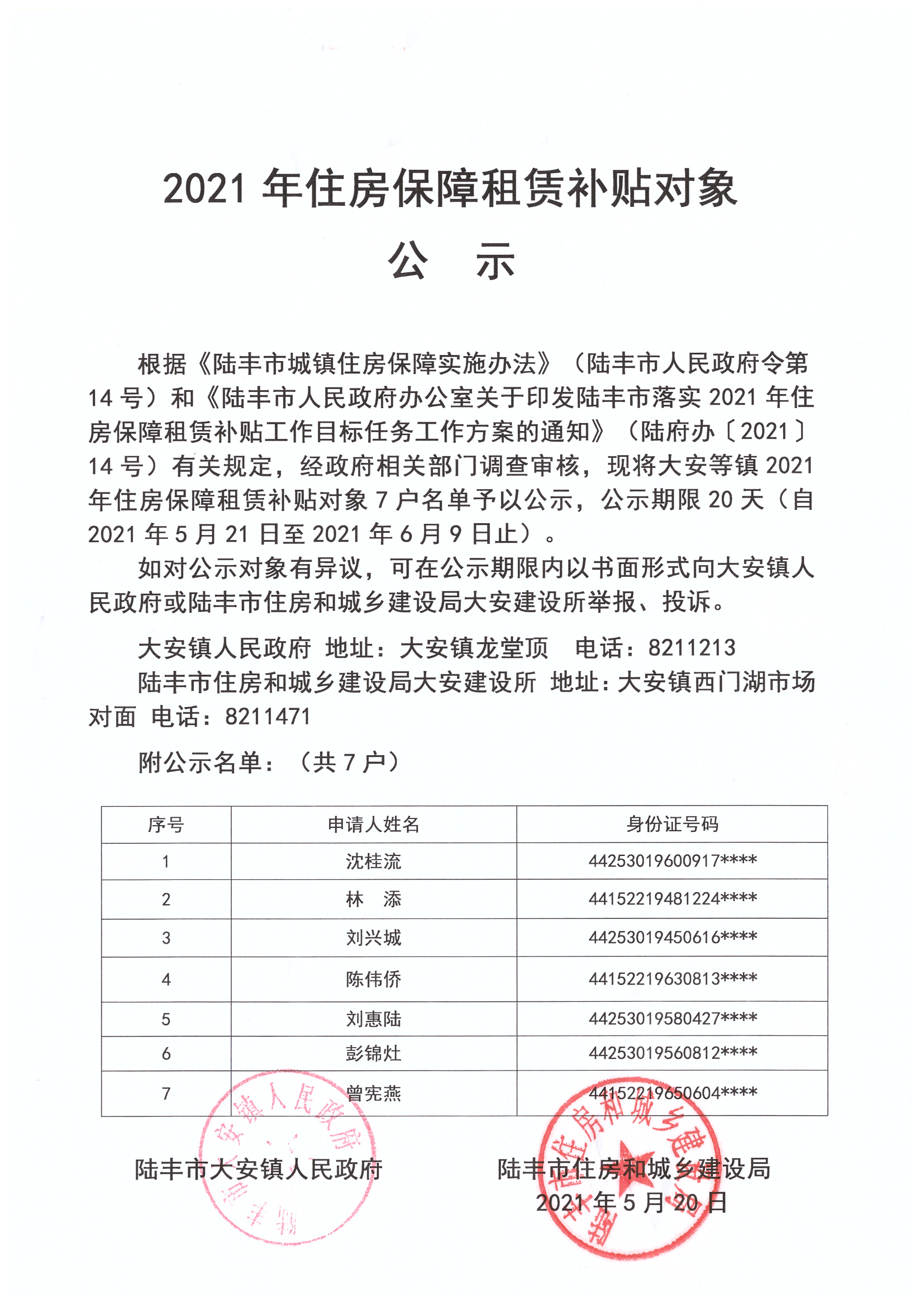 2021年住房保障租賃補貼對象公示（大安鎮(zhèn)）.jpg