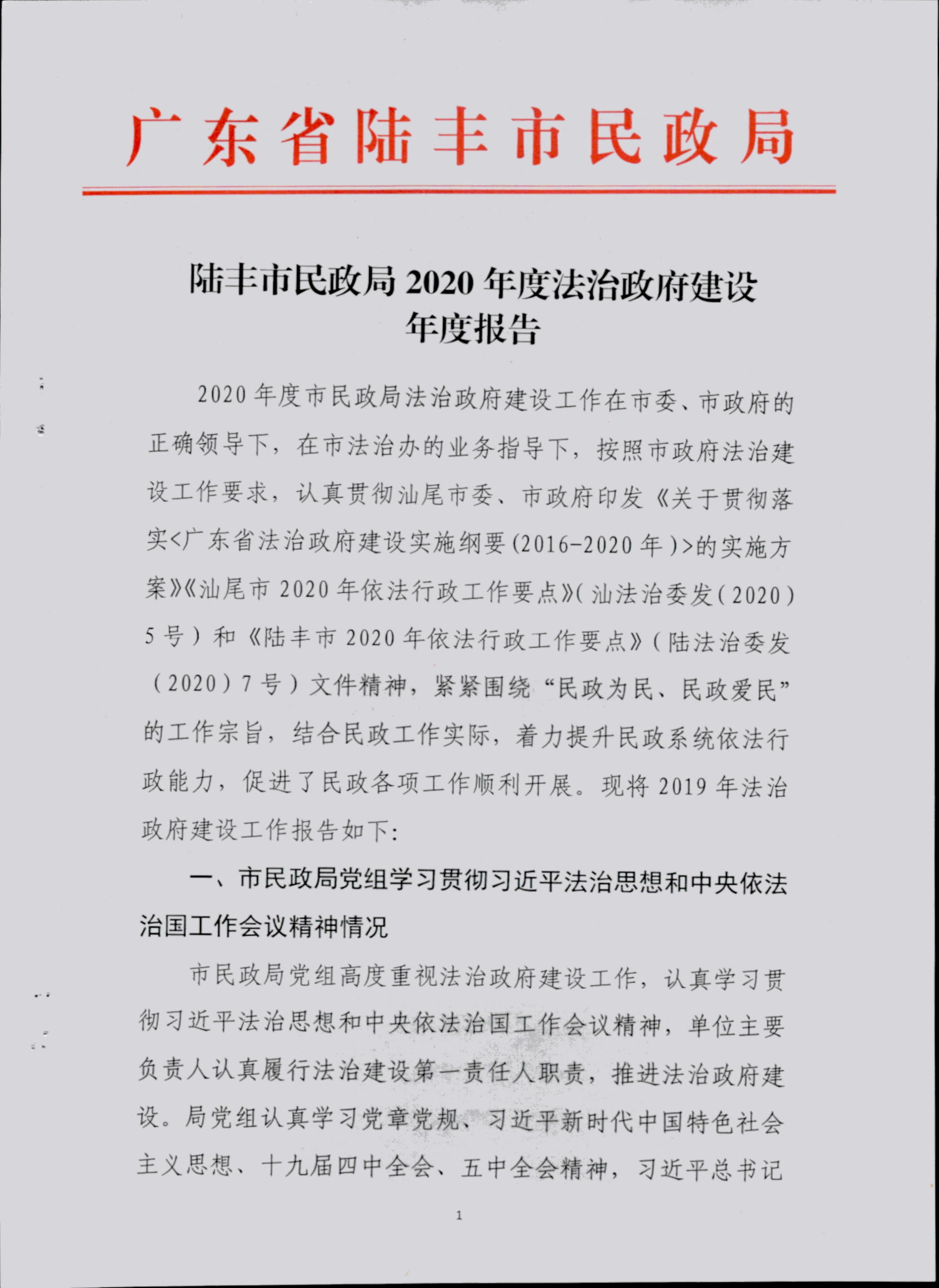 022217370839_0陸豐市民政局2020年度法治政府建設(shè)年度報告_1.Jpeg